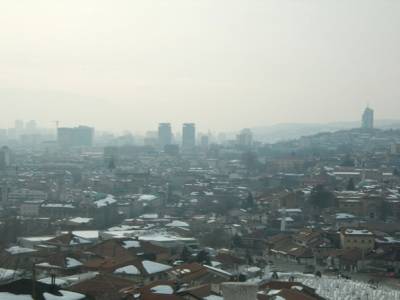 Vue de Sarajevo