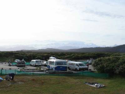 Gillespies Beach camps