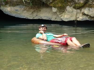 Reconstitution d'entrée dans la water cave