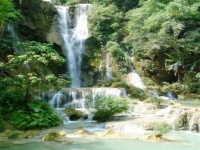 Cascade pres de Luang Prabang