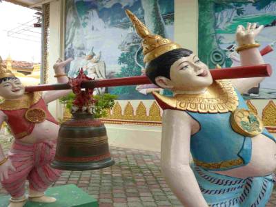 Detail temple birman