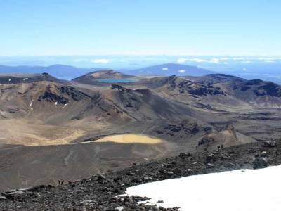 Tongariro : crossing track