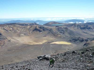 Tongariro : crossing track