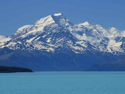 Passage à proximité du Mt Cook