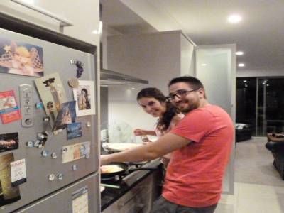 Soirée french crêpes! - Noche de crepês!