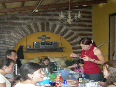 La comida en familia