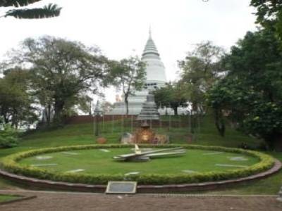 Le Wat Phnom à Phnom Penh