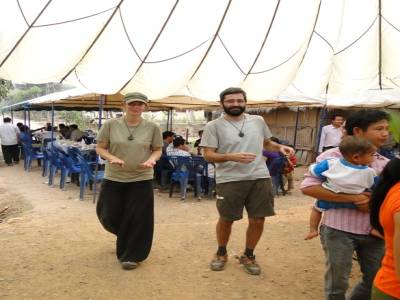 Danse lao dans une fete lao
