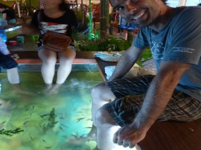 Romain le réunionnais nous montre sa technique de pêche