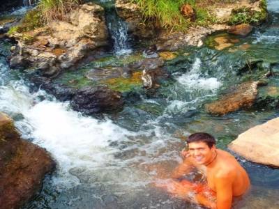 toilette de la semaine dans les sources d eau chaude