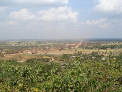 Vue de Phnom Sampeau
