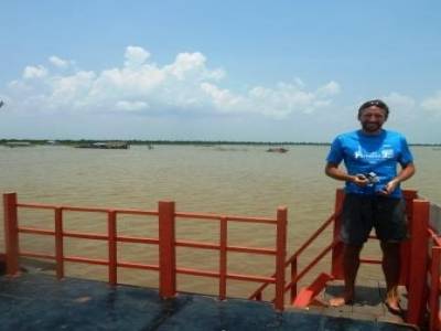 Sur le Tonle Sap, réservoir naturel du Mékong