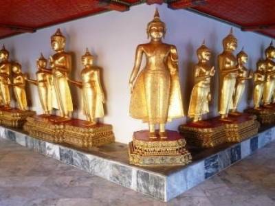 Bouddhas dans un temple