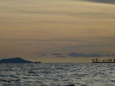Arrivée depuis l'Ile du Lapin
