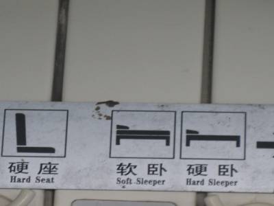 Souvenir des trains chinois