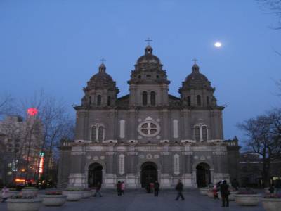 Une des rares eglises de Pekin