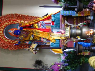 Offrandes dans un temple