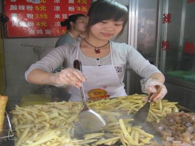 La faiseuse de bonheur ... euh de frites