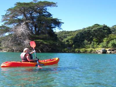 Sortie kayak sur lac - Piragüismo en el lago