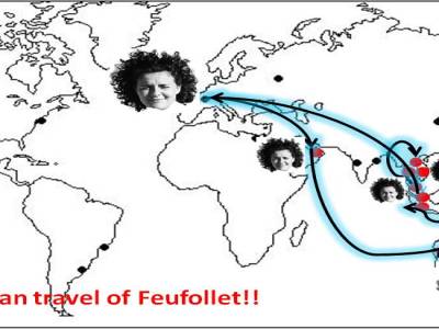Le voyage du FeuFollet paR Marion Caillard !