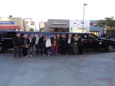 limousine pour nous rendre à Santa Monica