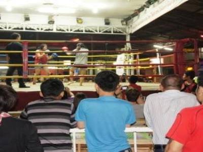 Combat "filles" de Muay Thai 