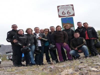 sur la route 66