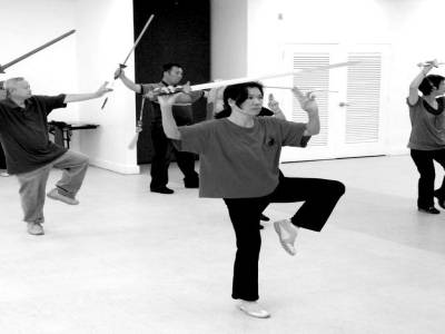 Tai-chi class
