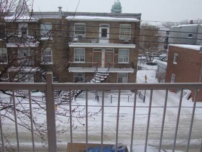 Vue de l'appartement