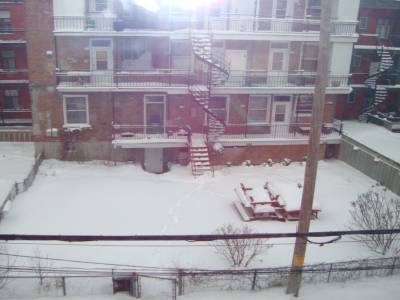 Vue de l'appartement