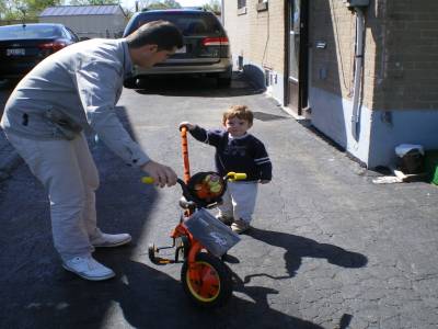 mon vélo de grand !!!