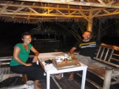 Ko Pha Ngan, petit resto sur la plage