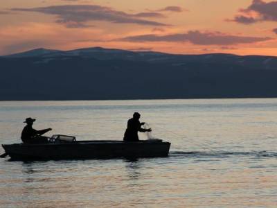 Bivouac sur le lac Sevan
