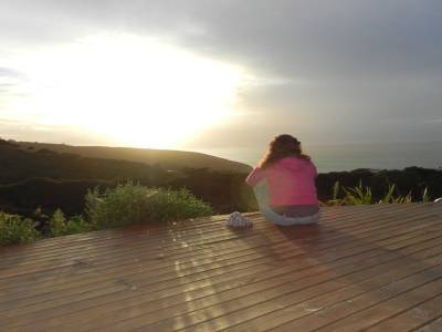 Coucher de soleil à Raglan