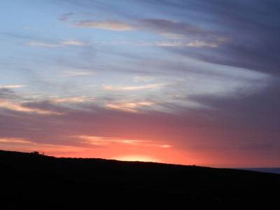 Coucher de soleil à Raglan