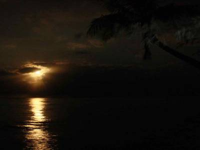 Lever de lune
