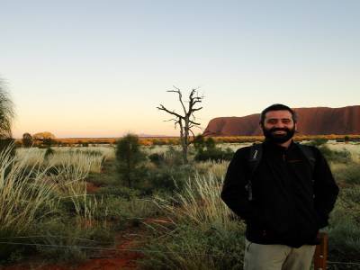 Titi et l'Uluru