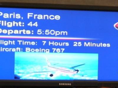 Avion JFK CDG