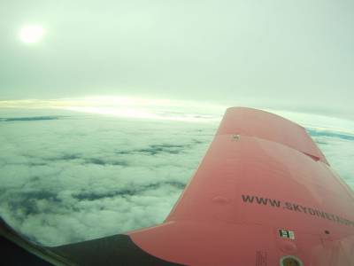 Au dessus des nuages... le grand saut approche !
