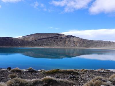 The blue lake