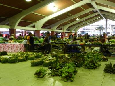 Marché couvert de Port Villa