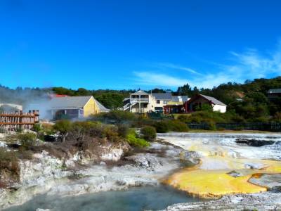 Wakarewarewa "living thermal village"
