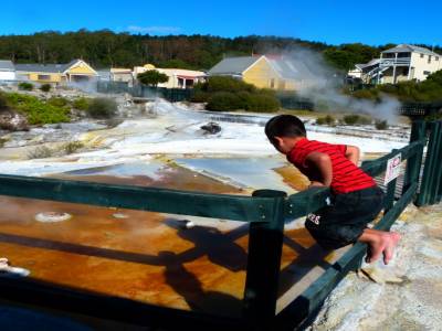 Wakarewarewa "living thermal village"