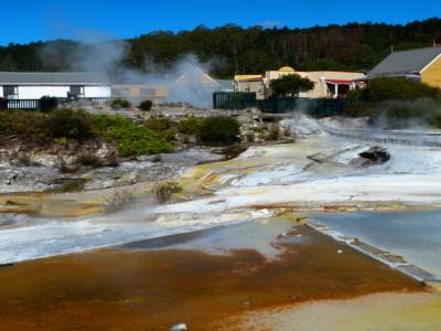 Wakarewarewa "living thermal village"