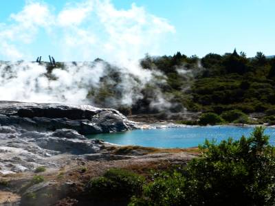 Wakarewarewa "living thermal village"