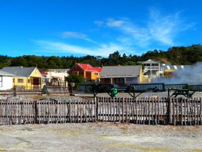 Wakarewarewa "living thermal village"