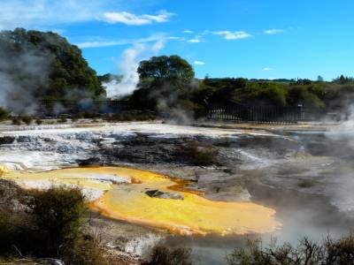 Wakarewarewa "living thermal village"