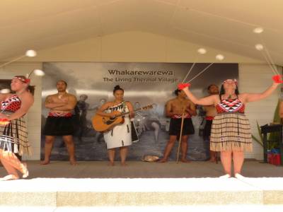 Wakarewarewa "living thermal village"