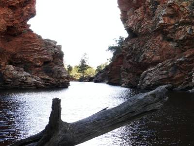 Petit trou d'eau, assez rare dans la region