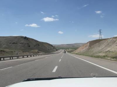 Route vers Téhéran